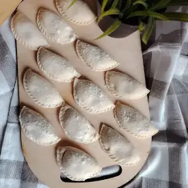 Вареники с картофелем и грибами