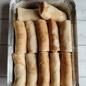 Блинчики с картофелем и грибами