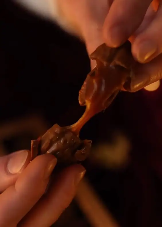 Конфеты «Орешек» с карамелью и пеканом, 5 шт. фото 2