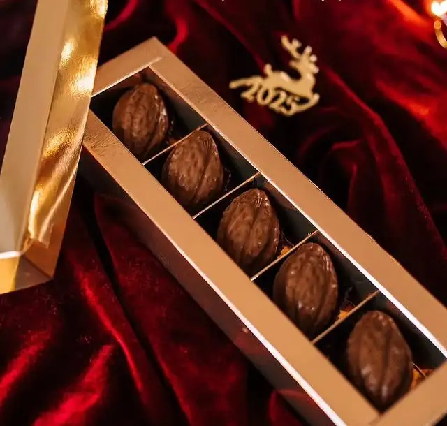 Конфеты «Орешек» с карамелью и пеканом, 12 шт. фото 2