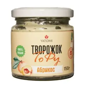 Творог соевый «Творожокттофу Абрикос», YATOMI 150гр. РФ