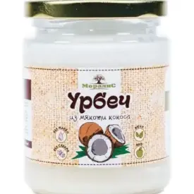 Урбеч из мякоти кокоса, «Мералис» 230 гр. РФ