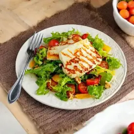 Халлуми с мятой или курагой