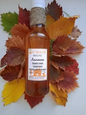 Масло льняное, 100 мл.