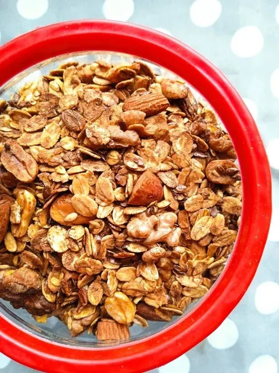 Гранола "Ореховая" с корицей, 100г фото 3