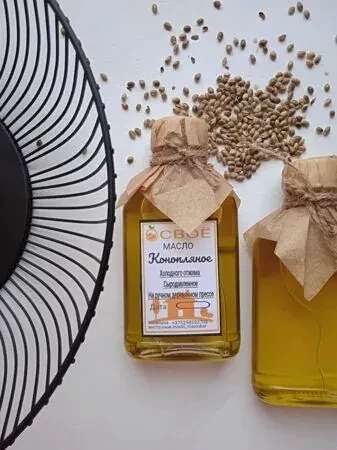 Масло конопляное, 100 мл.