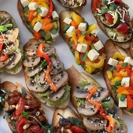 Бокс брускетт «Веганские»