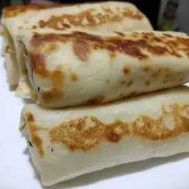 Блинчики с ветчиной и сыром