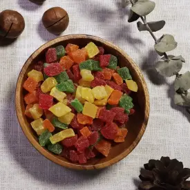 Ананас цукат кубики