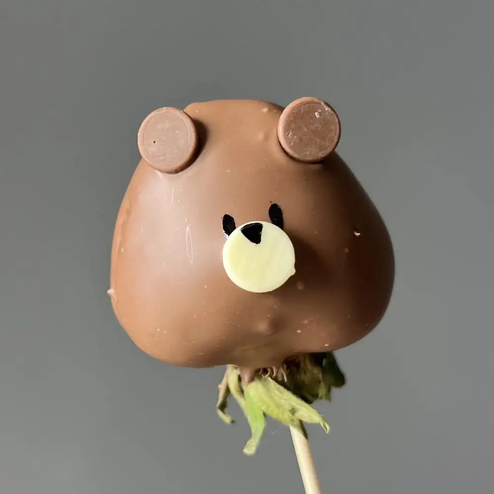 Клубника в шоколаде «Мишки-Ёжики», 8 шт. фото 3