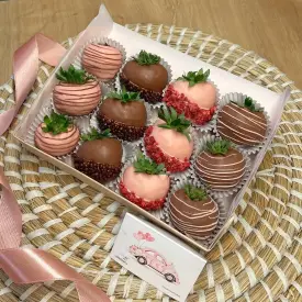 Клубника в шоколаде, 12 шт.