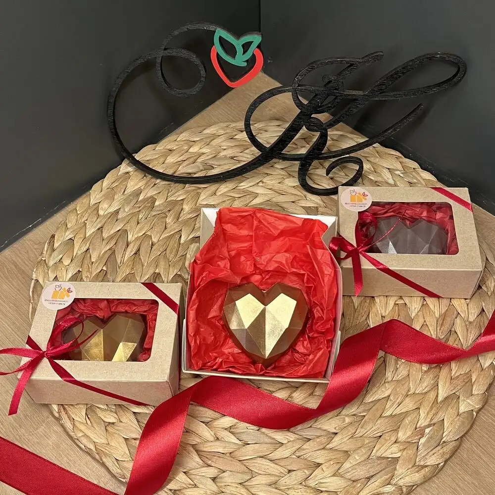 Дубайский шоколад «Сердце», 1 шт. фото 3