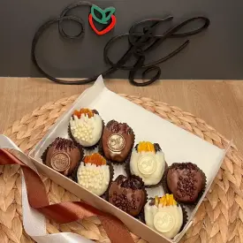 Финики в шоколаде, 8 шт.