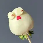 Букет из клубники в шоколаде «Персонажи», 7 ягод фото 3