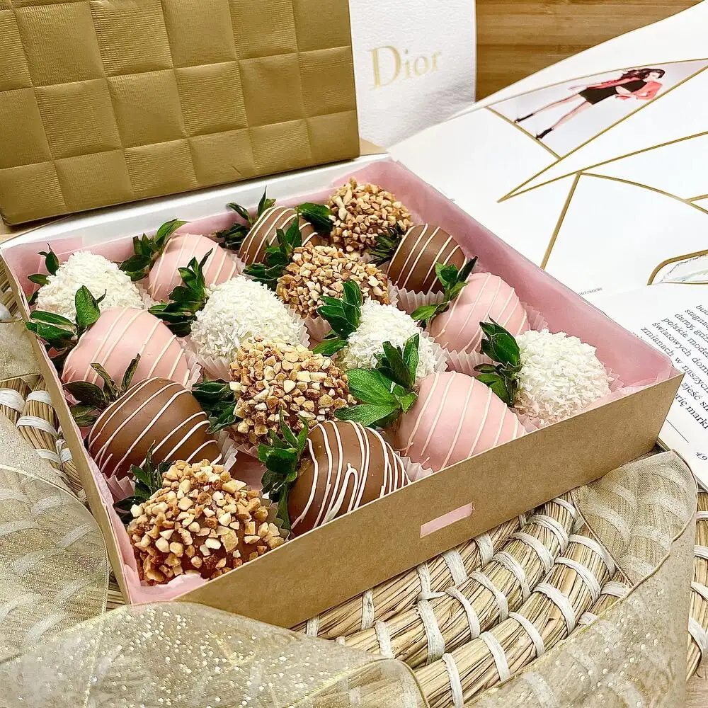 Клубника в шоколаде, 16 шт.