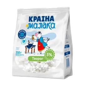 Творог «Краина малака» 5%, 350 г