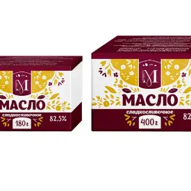 Масло сладкосливочное несоленое 82,5%