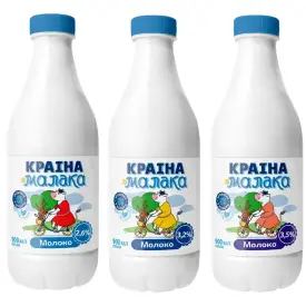 Молоко питьевое пастеризованное «Краина малака»