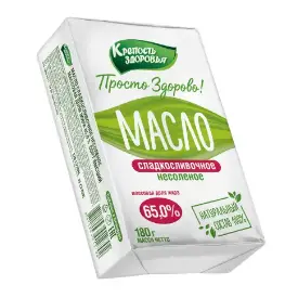 Масло сладкосливочное несоленое 65%