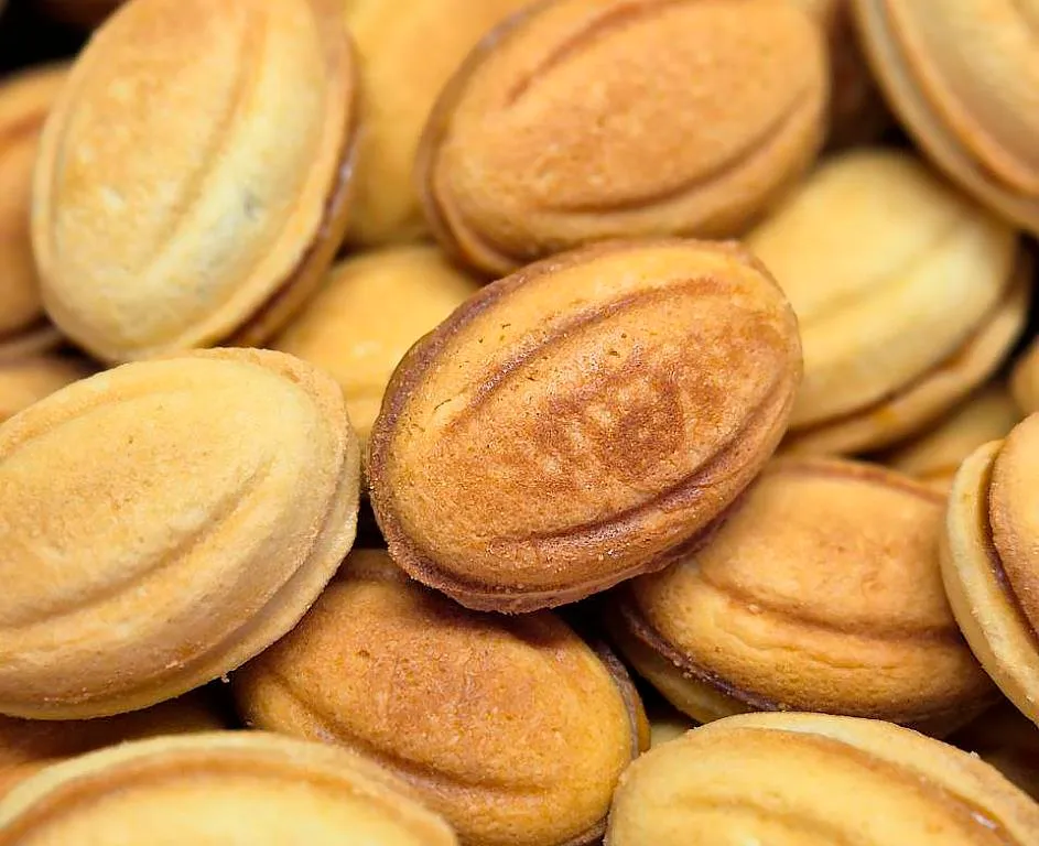 Орешки со сгущенкой фото 2