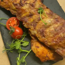 Ребра, запеченные в фирменном соусе