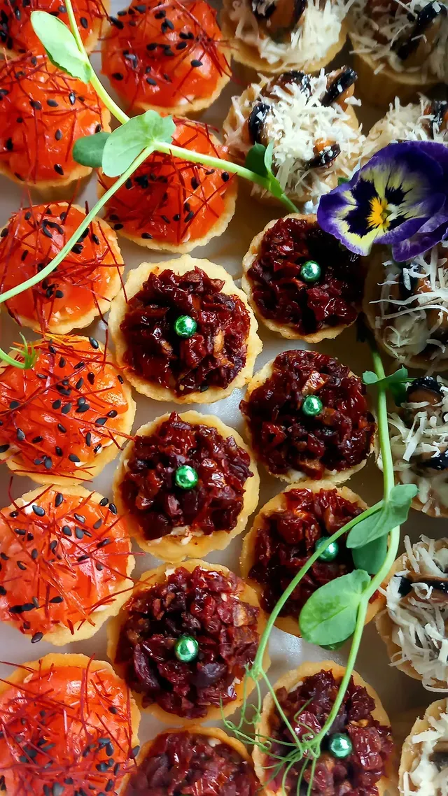 Мини тарталетки песочные в  ассортименте фото 1