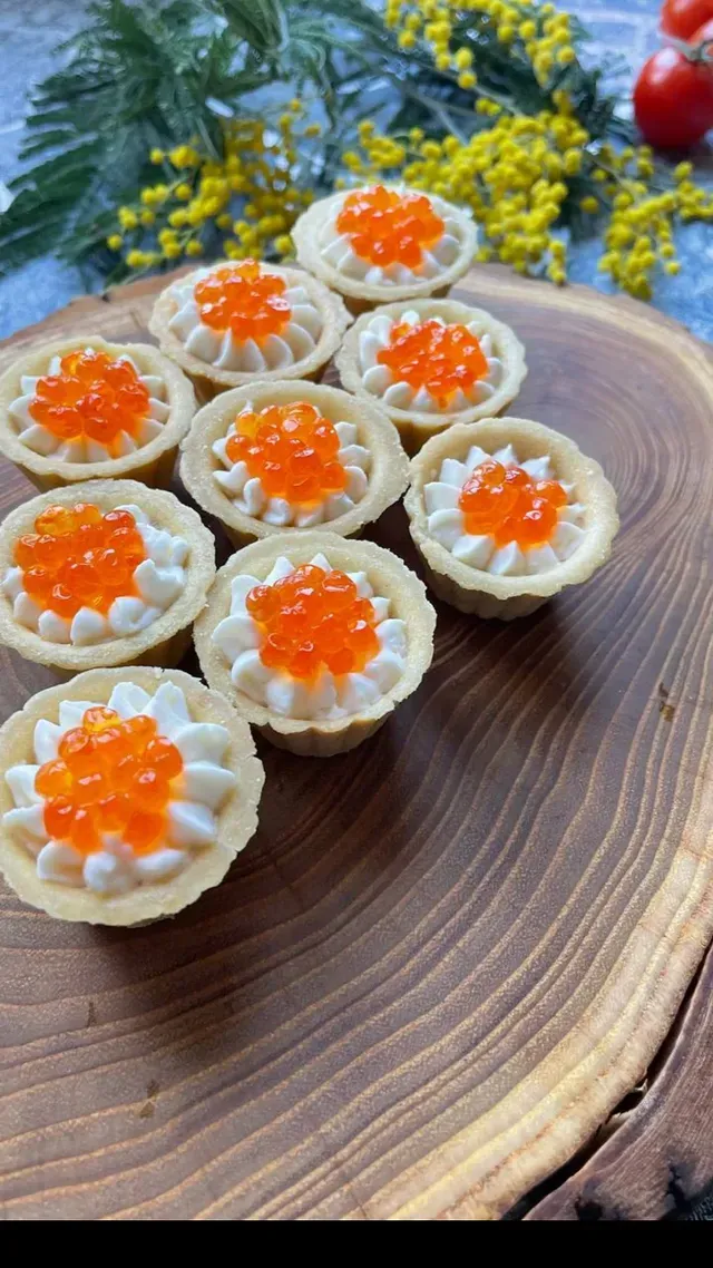 Мини тарталетки песочные в  ассортименте фото 2