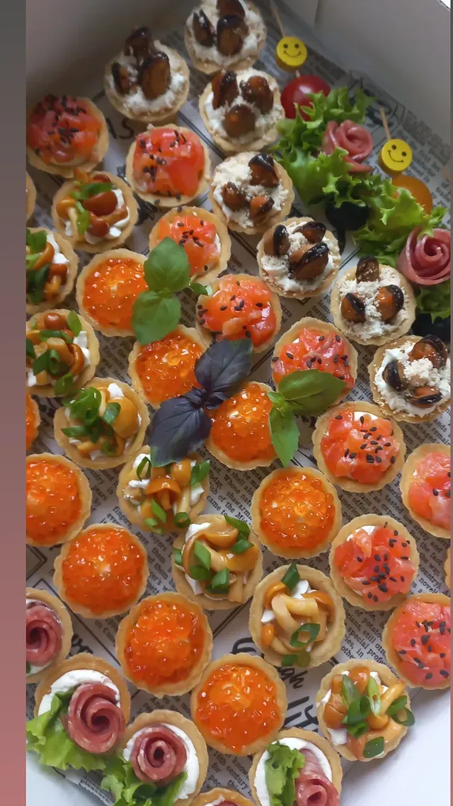 Тарталетки в ассортименте фото 4