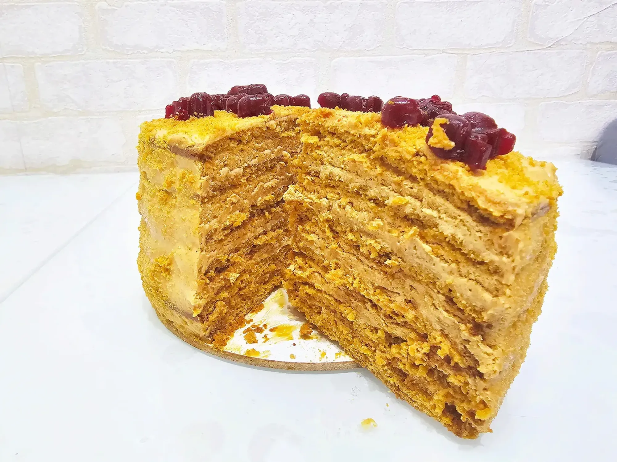 "Карамельный медовик"