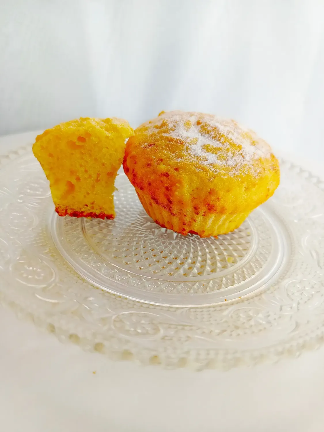 Творожный кекс