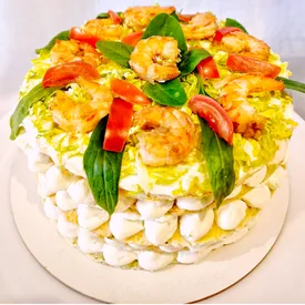 Закусочный торт "Прованский бриз"