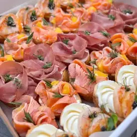 Мини-брускетты, 3 вкуса, 30 шт.