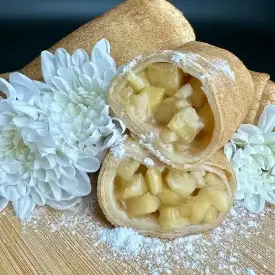 Блинчики «Яблоко с корицей»