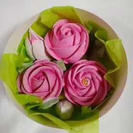 Наборчики из зефирных розочек