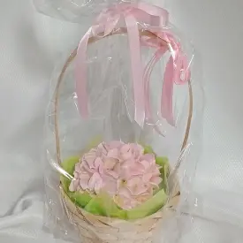 Корзиночка с гортензией