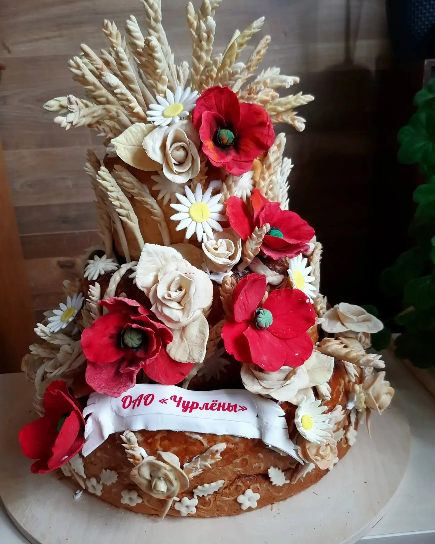 Каравай круглый двух-, трёхэтажный фото 3