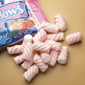 Маршмеллоу Guandy (Гуанди) спиральки, клубничные, 200 г