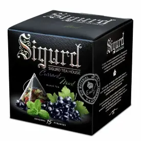 Чай Sigurd Black Tea Currant & Mint черный Смородина-мята