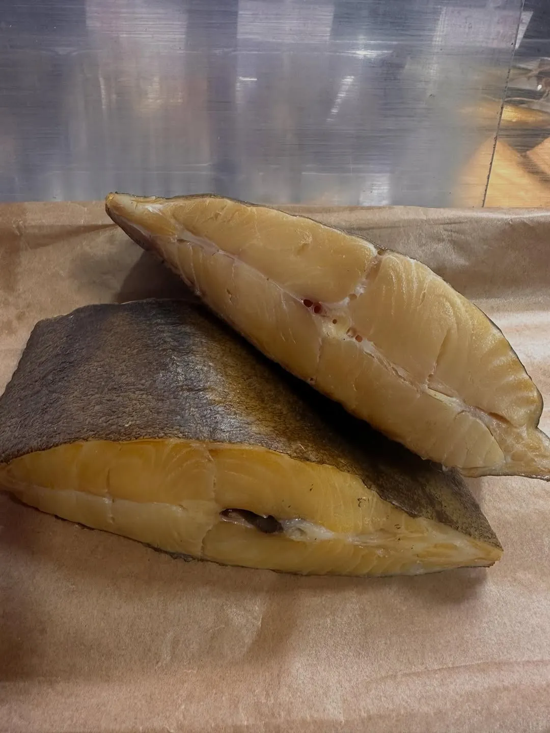 Палтус холодного копчения