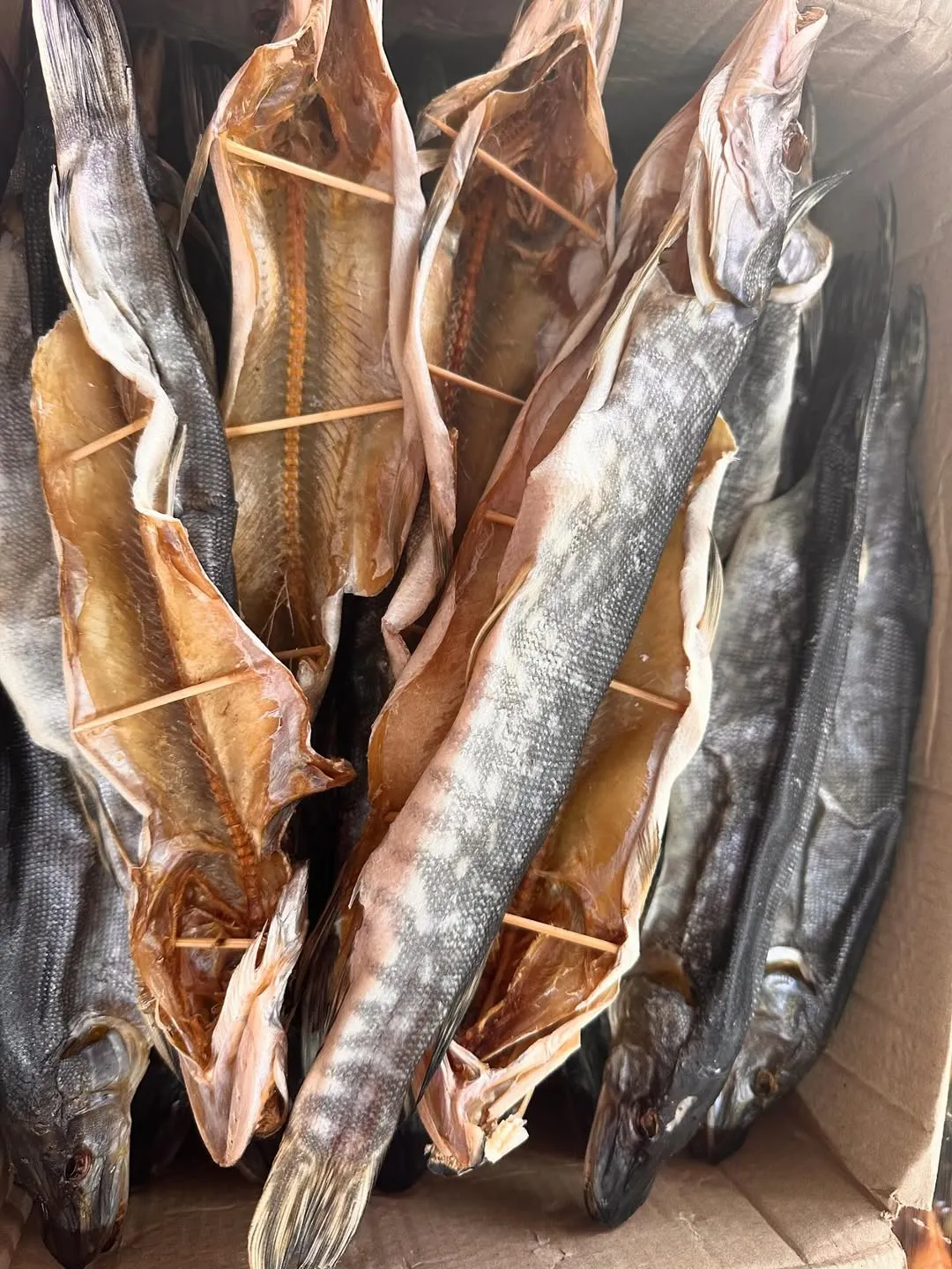 Щука вяленая