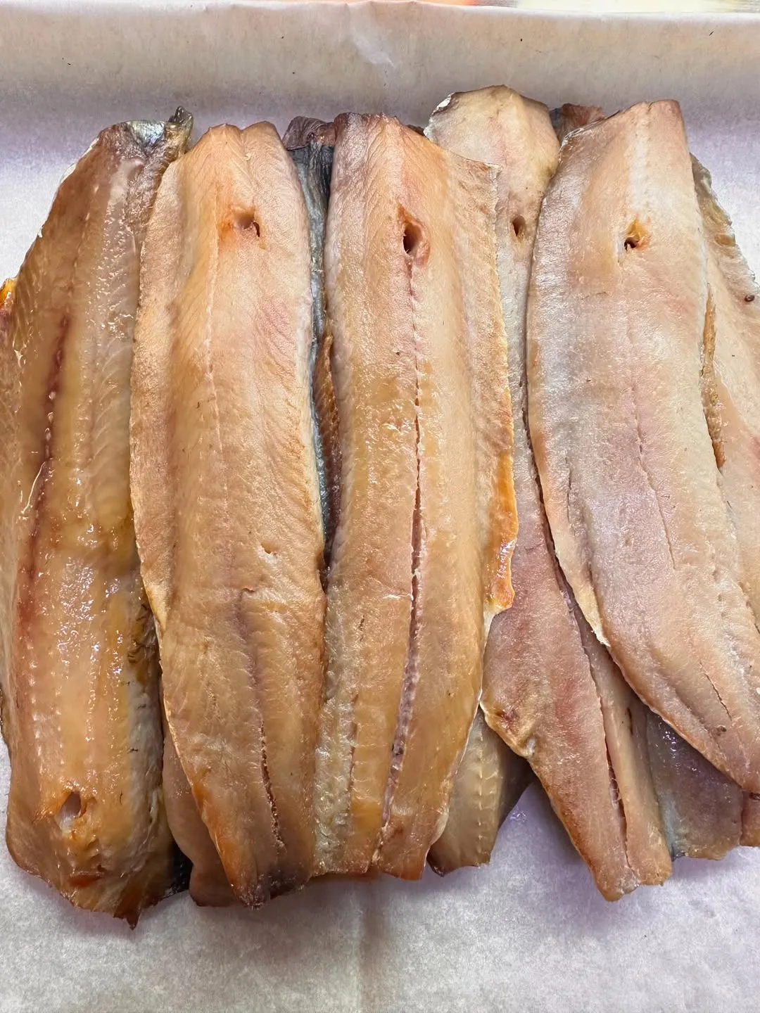 Копченое филе сельди