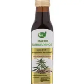 Масло конопляное нерафинированное