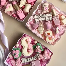 Шоколадный набор к 8 марта
