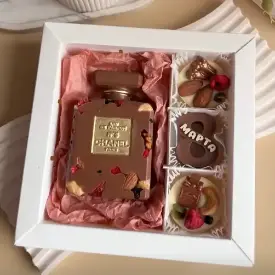 Шоколадный набор «Духи» к 8 марта