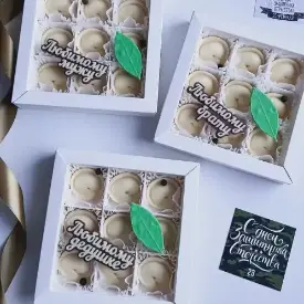 Шоколадный подарок «Пельмени»