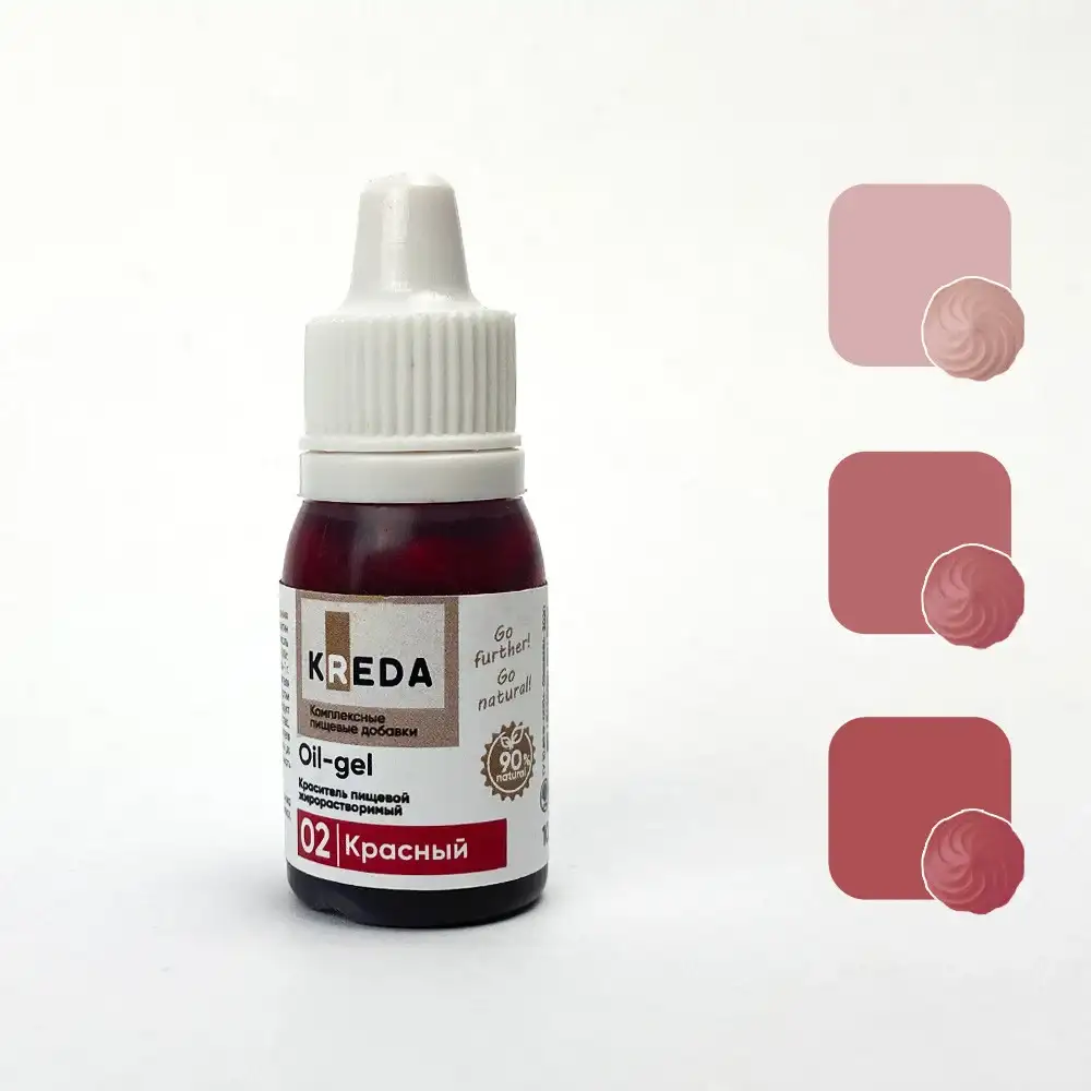 Краситель жирорастворимый пищевой Oil-gel, 10 мл фото 4