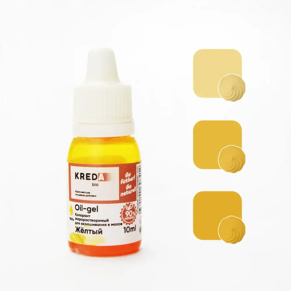 Краситель жирорастворимый пищевой Oil-gel, 10 мл фото 9