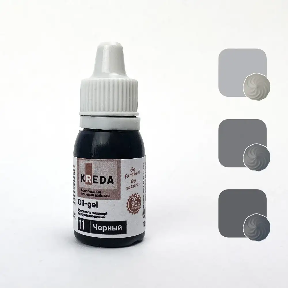 Краситель жирорастворимый пищевой Oil-gel, 10 мл фото 3