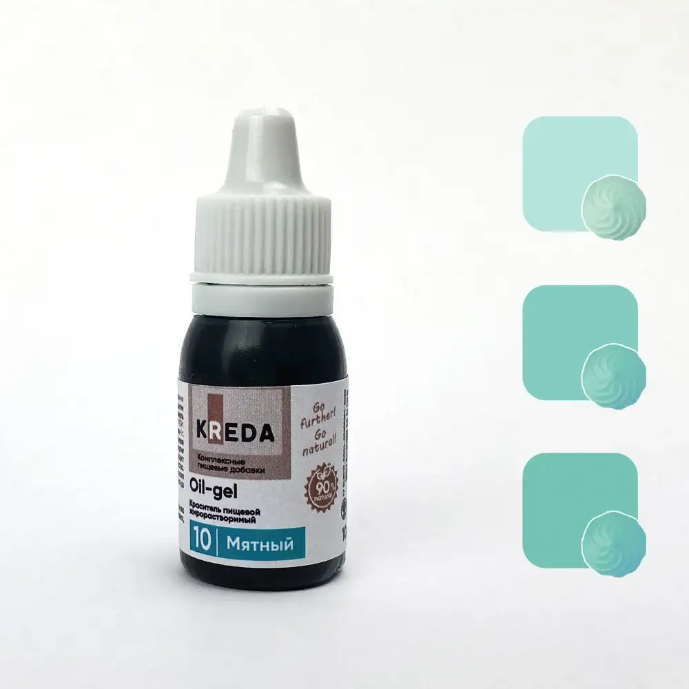 Краситель жирорастворимый пищевой Oil-gel, 10 мл фото 2