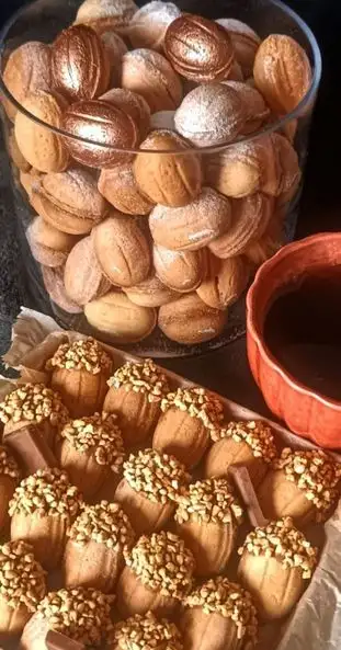 Орешки со сгущенкой фото 2